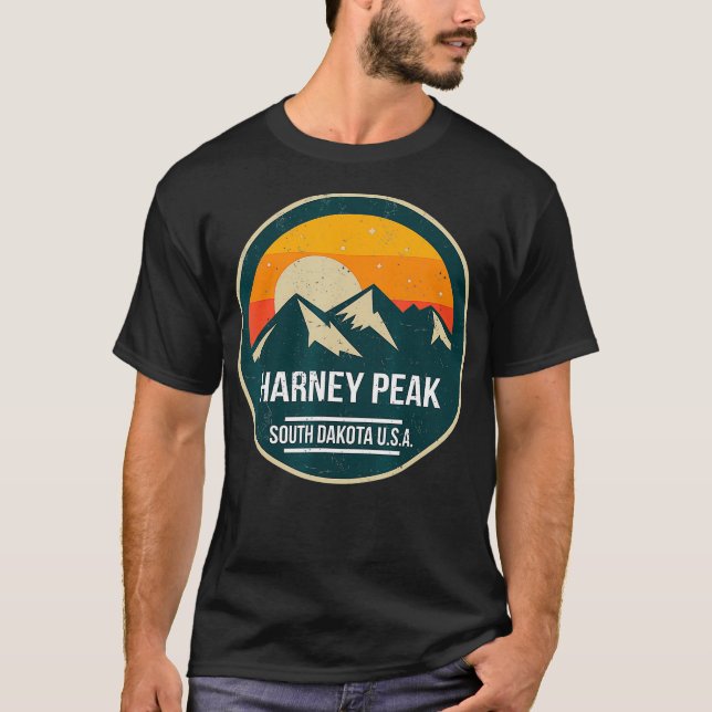 Harney Peak National Park Wandern im Freien  T-Shirt (Vorderseite)