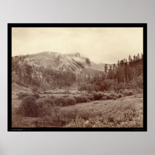 Harney's Peak Just after a Storm SD 1890 Poster