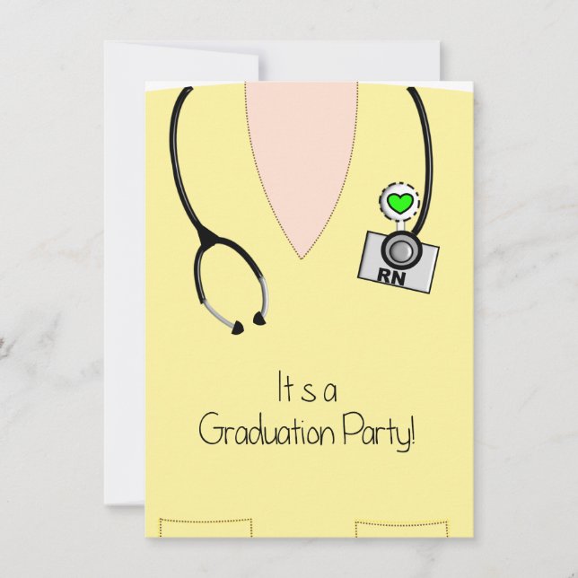 Harnstoff-Abschluss-Einladung Gelbwurzel Einladung (Vorderseite)