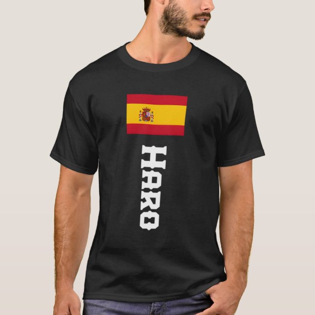 Haro Nachname Spanien für T-Shirt (Vorderseite)