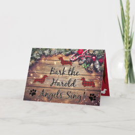 Harold Angels Sing Weihnachtskarte Karte