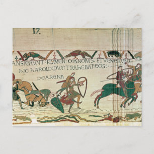 Harold Drags Soldaten aus dem Quicksand Postkarte