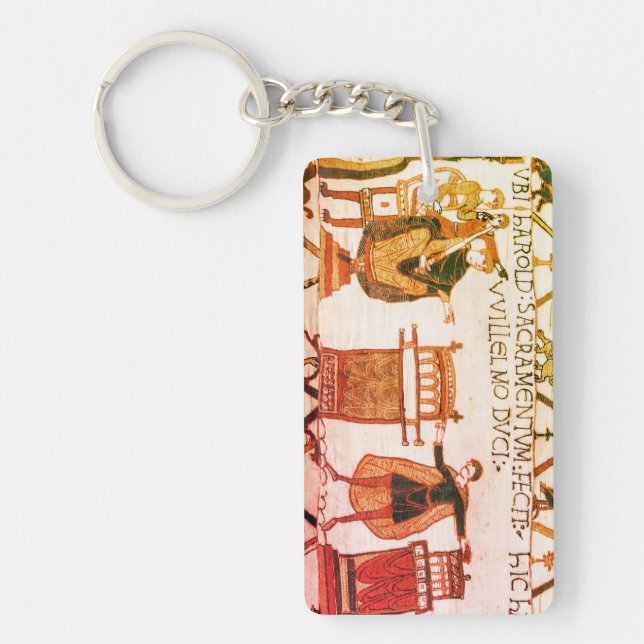 Harold schwört Eid auf heilige Relikte Schlüsselanhänger (Vorderseite)