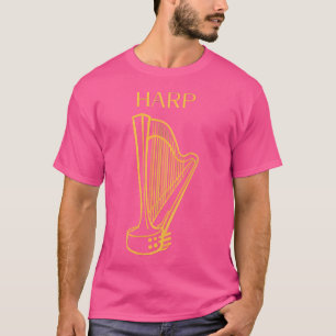 Harp Band Symphony Orchestra Harp T-Shirt