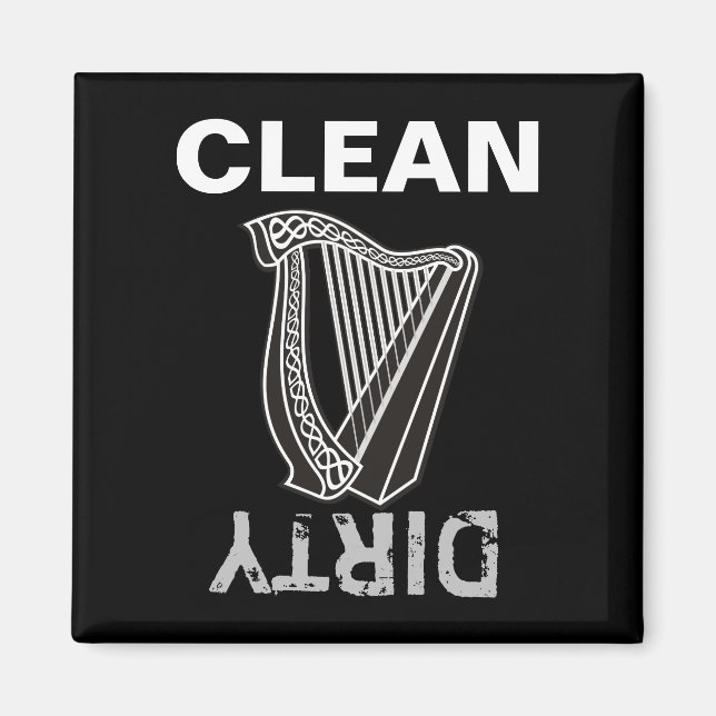 Harp Icon Magnet (Vorne)