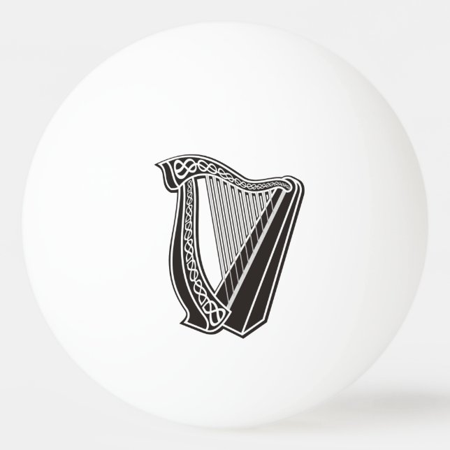 Harp Icon Tischtennisball (Vorderseite)