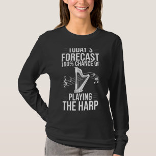 Harp Music Instrument Player Einführungskurs 4 T-Shirt