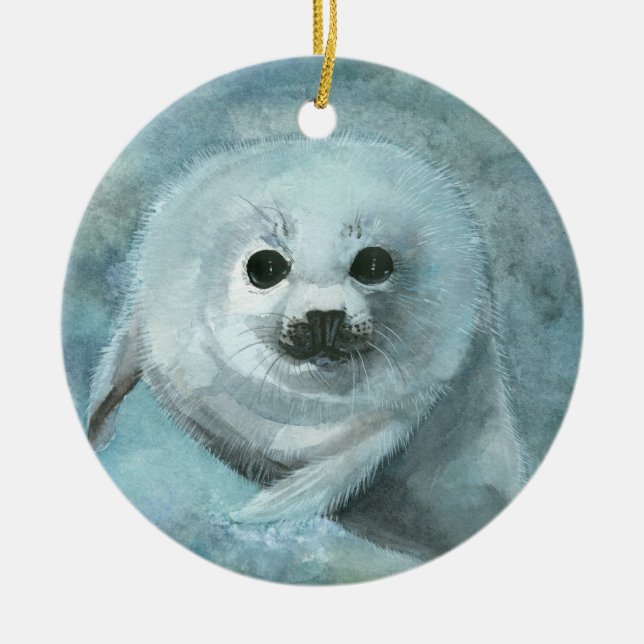 Harp Siegel Art Ornament (Vorne)