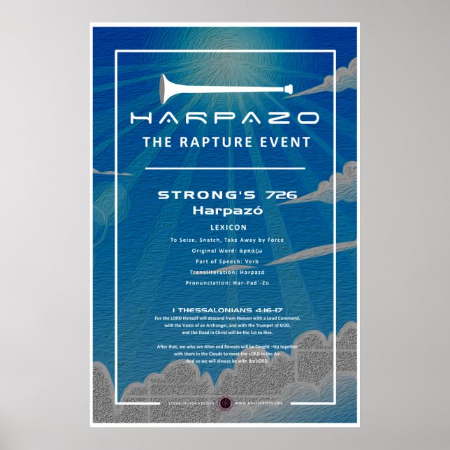 Harpazo Rapture Event Poster (Vorne)