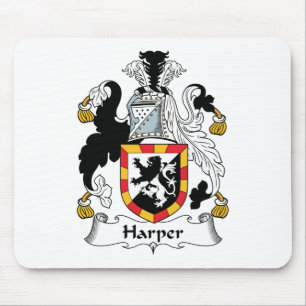 Harper-Familienwappen Mousepad