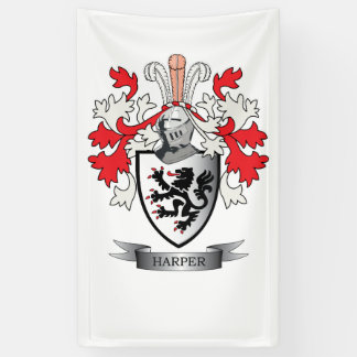 Harper-Familienwappen-Wappen Banner