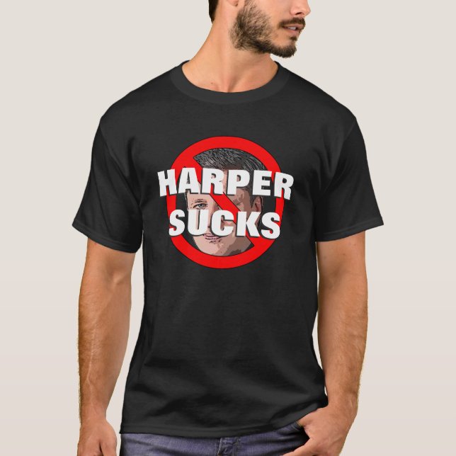 Harper ist zum Kotzen T-Shirt (Vorderseite)
