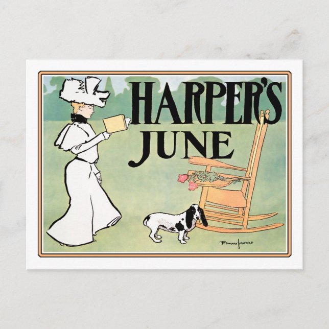 Harper June Edition Postkarte (Vorderseite)