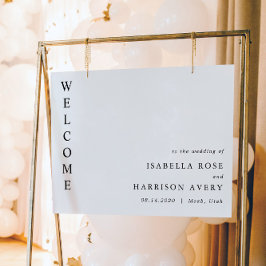 HARPER Moderne Minimalistische Hochzeit Poster