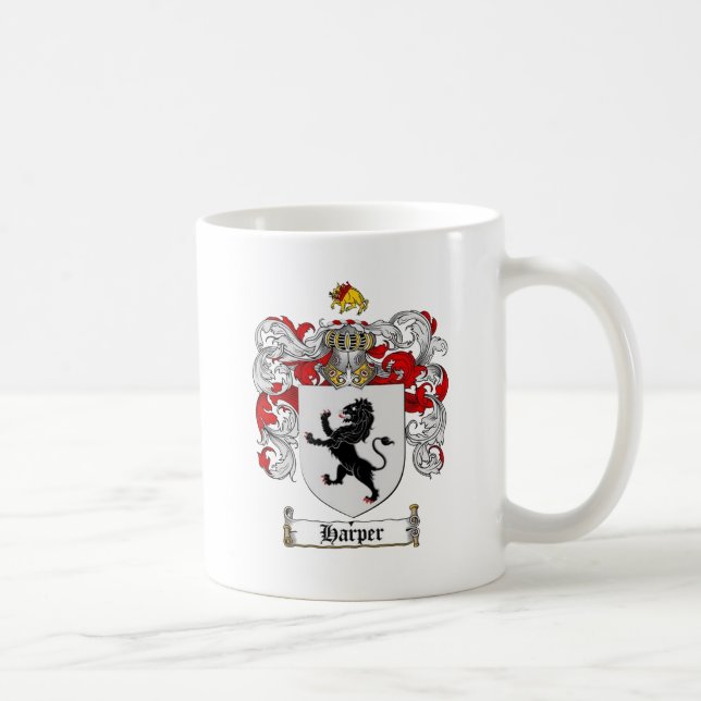 HARPER-WAPPEN - Harper-Familienwappen Tasse (Rechts)