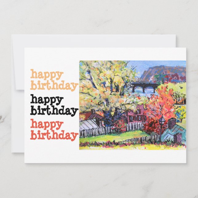 Harpers Ferry Crossing #130707 Karte (Vorderseite)