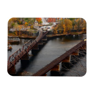 Harpers Ferry im Herbst Magnet