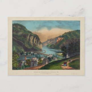 Harpers Ferry Jefferson Landkreis West Virginia 18 Postkarte
