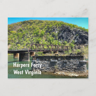 Harpers Ferry Postkarte