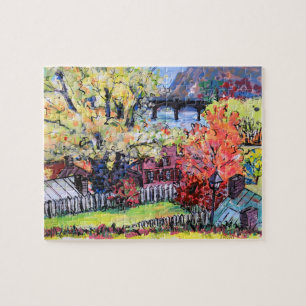 Harper's Ferry West Virginia / Künstler Larry Lere Puzzle
