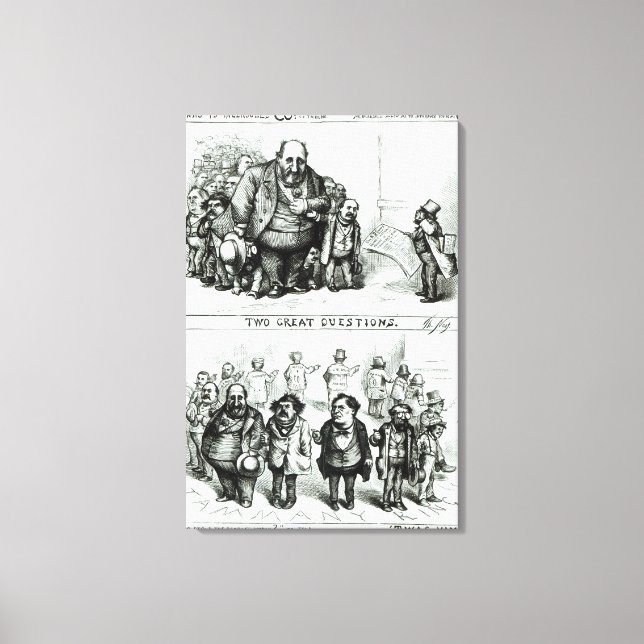 Harper's Weekly' Leinwanddruck (Vorderseite)