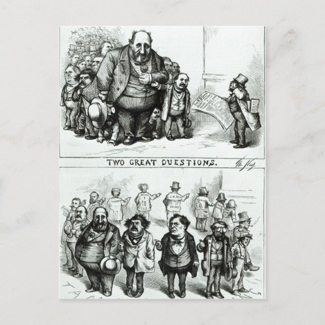 Harper's Weekly' Postkarte (Vorderseite)