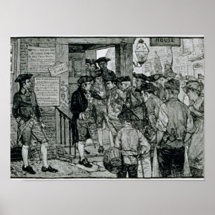 Harpers Zeitschrift Poster