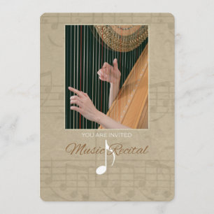 Harpist Music - Einladung
