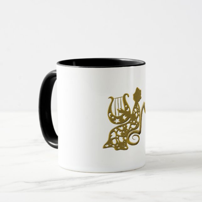 Harpist Tasse (Vorderseite Links)