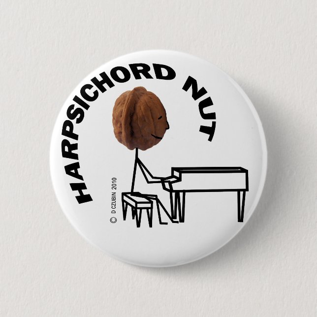 Harpsichord Nut Button (Vorderseite)