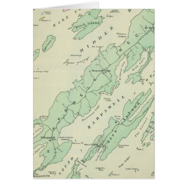 Harpswell, angrenzende Inseln (Vorne)