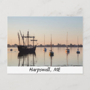 Harpswell, ME Postcard Postkarte