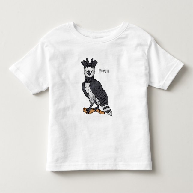 Harpy-Adler-Cartoon Kleinkind T-shirt (Vorderseite)