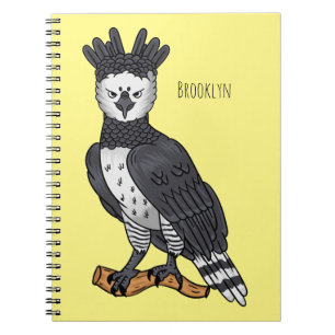 Harpy-Adler-Cartoon Notizblock