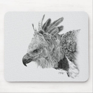 Harpy-Adler-Zeichnen Mousepad
