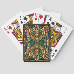 Harpy, Art Deco Mythisch Spielkarten