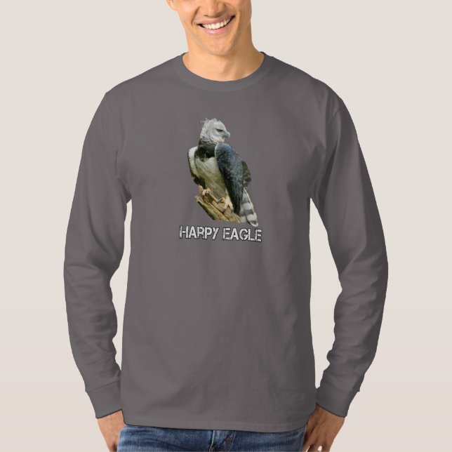 Harpy Eagle Long T - Shirt (Vorderseite)