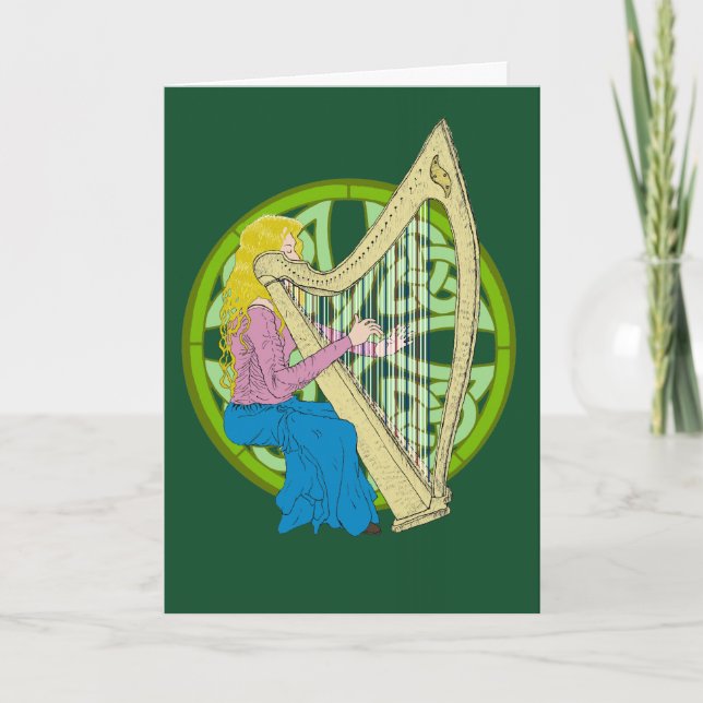 Harpy New Year Karte (Vorderseite)