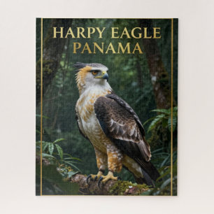 🦅 Harpyie Panama Regenwald Vogel Puzzle