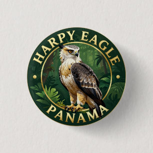 🦅 Harpyie Panama Tropische Tierwelt Button
