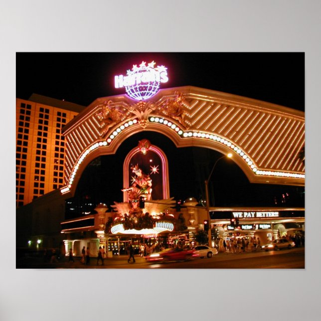 Harrah's Las Vegas Poster (Vorne)