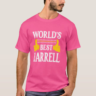 Harrell Nachname Team Familie Nachname Weltbeste T-Shirt