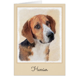 Harrier Painting - Niedliche Original Dog Art