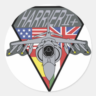 HARRIER Patch Runder Aufkleber