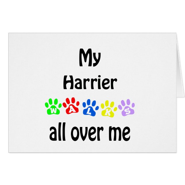 Harrier Walks Design (Vorderseite (Horizontal))