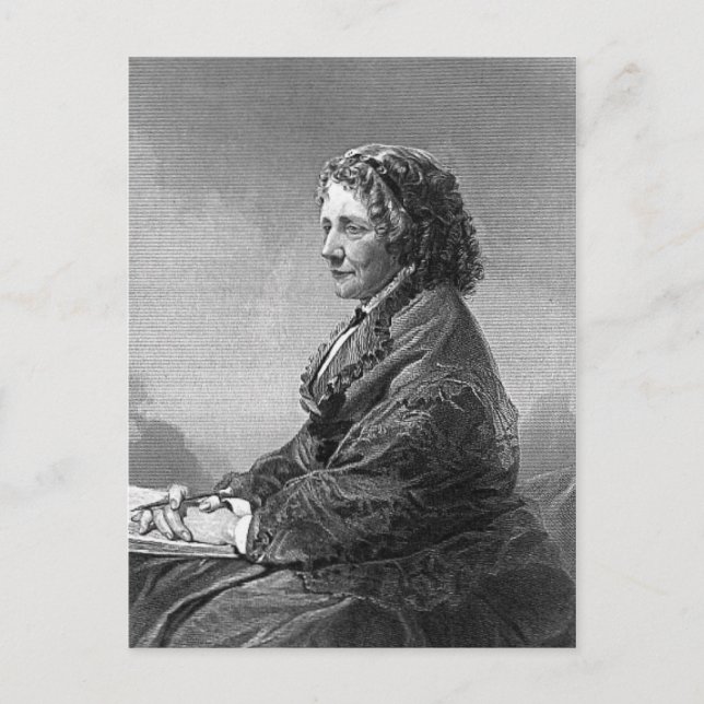 Harriet Beecher Stowe Postkarte (Vorderseite)