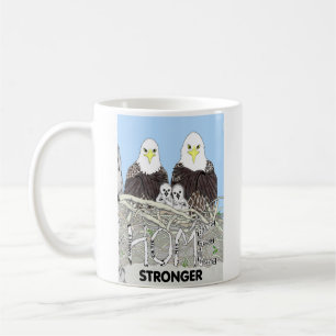 HARRIET, M, E17 & E 18 - ZUHAUSE STRONGER KAFFEETASSE