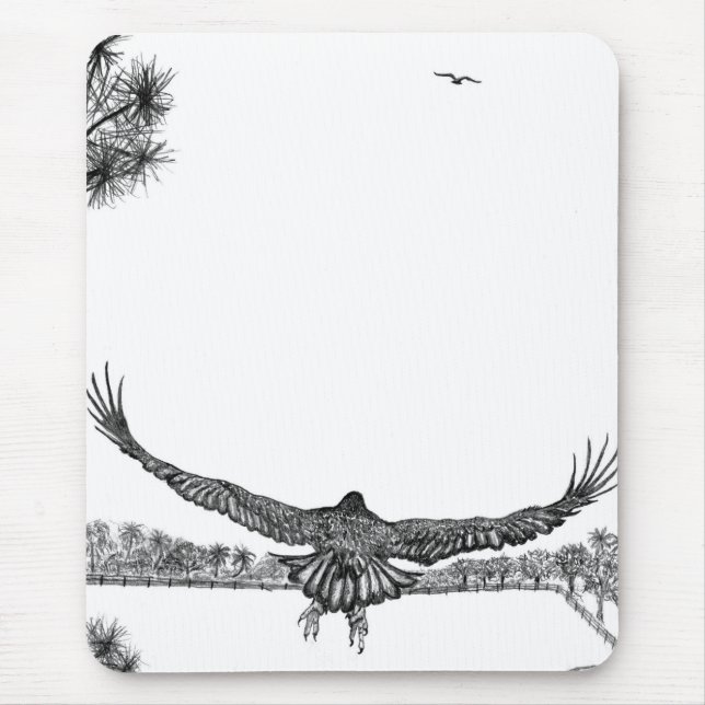 HARRIET + M - E18 FLYS BIS E17 WARTEN AUF MICH MOUSEPAD (Vorne)