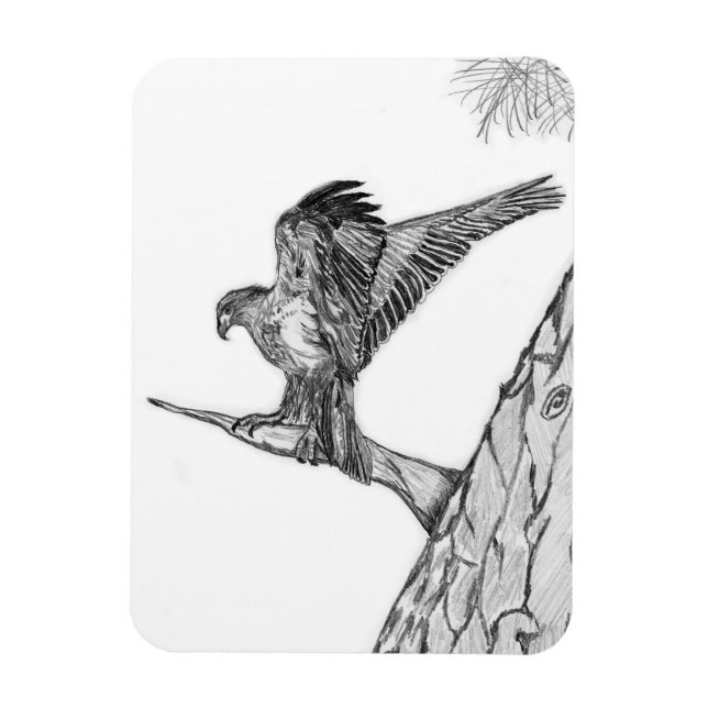 HARRIET M ZUHAUSE STORY OF FAMILY TREE 9 BRANCHES MAGNET (Vertikal)