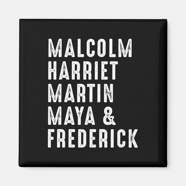 Harriet Martin Maya Frederick Black Leaders Magnet (Vorne)